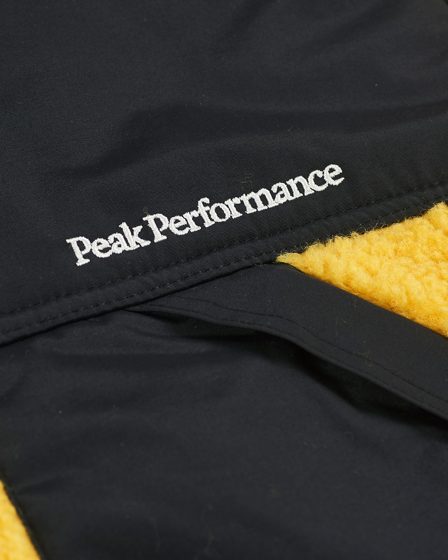Hombres | Abrigos y chaquetas | Peak Performance | Vipe 95 Pile Jacket Trek Yellow