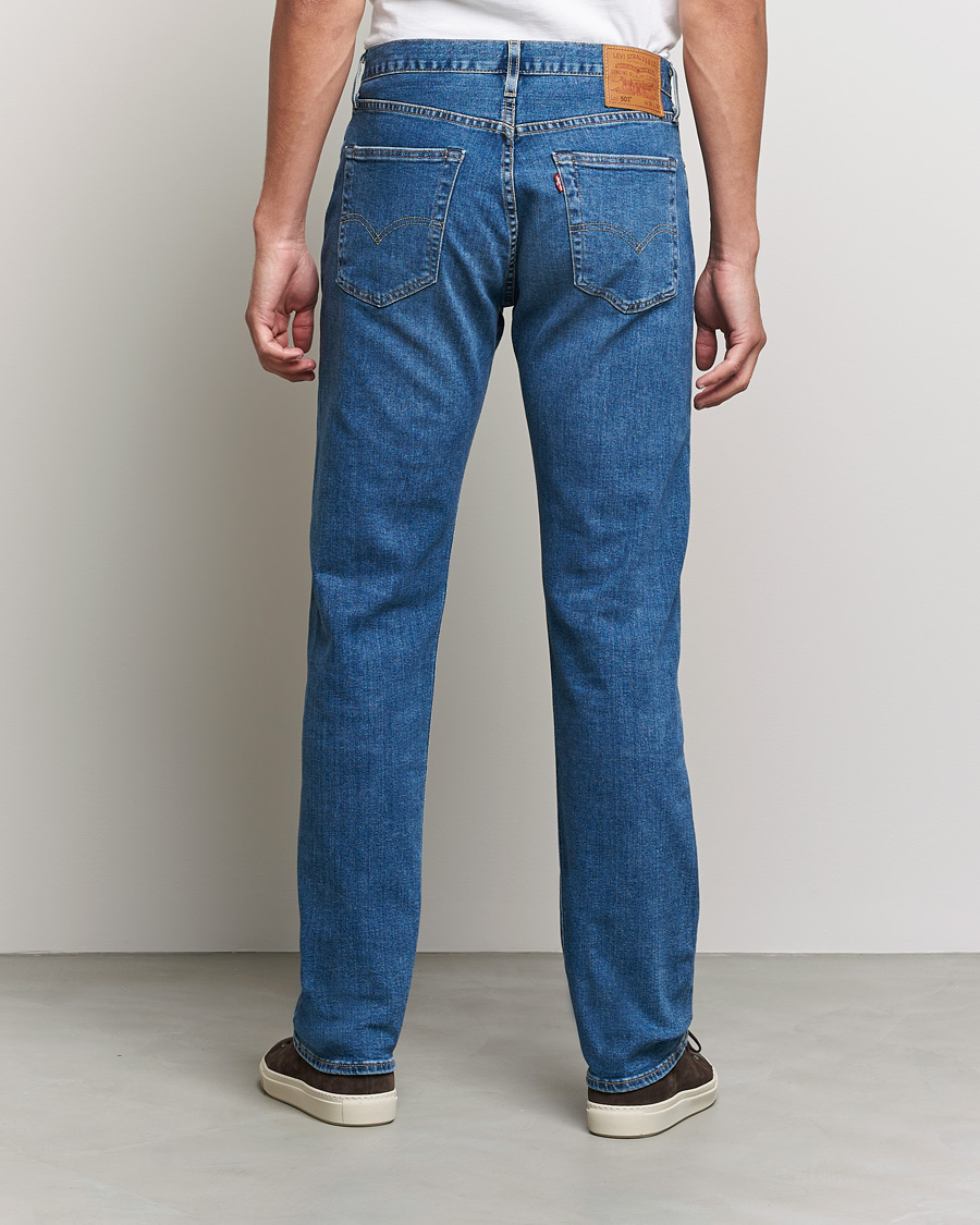 Hombres | Vaqueros | Levi's | 501 Original Fit Stretch Jeans Bulldog Indigo Mask