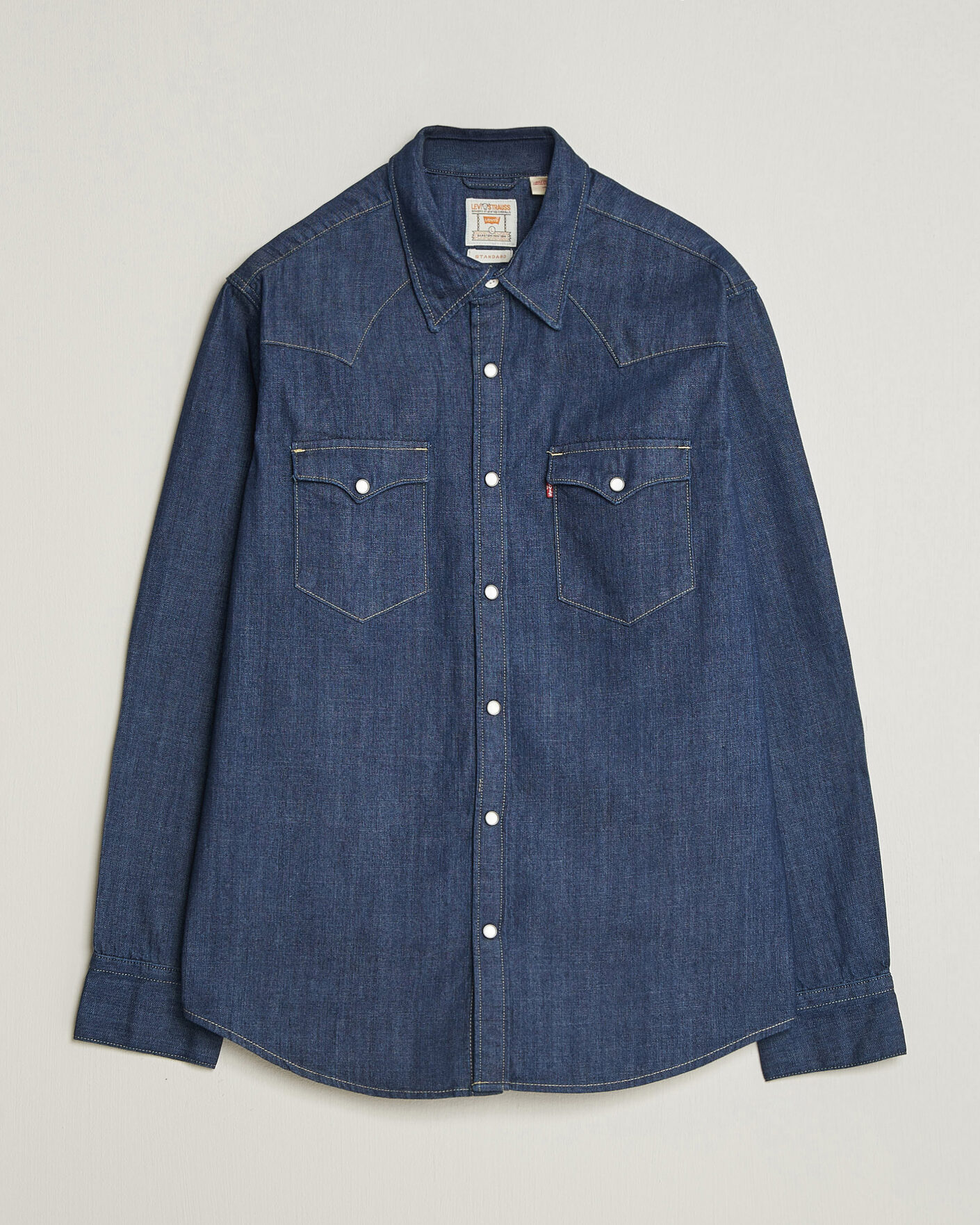 Hombres | Camisas | Levi's | Barstow Western Standard Shirt Rinse Marbled
