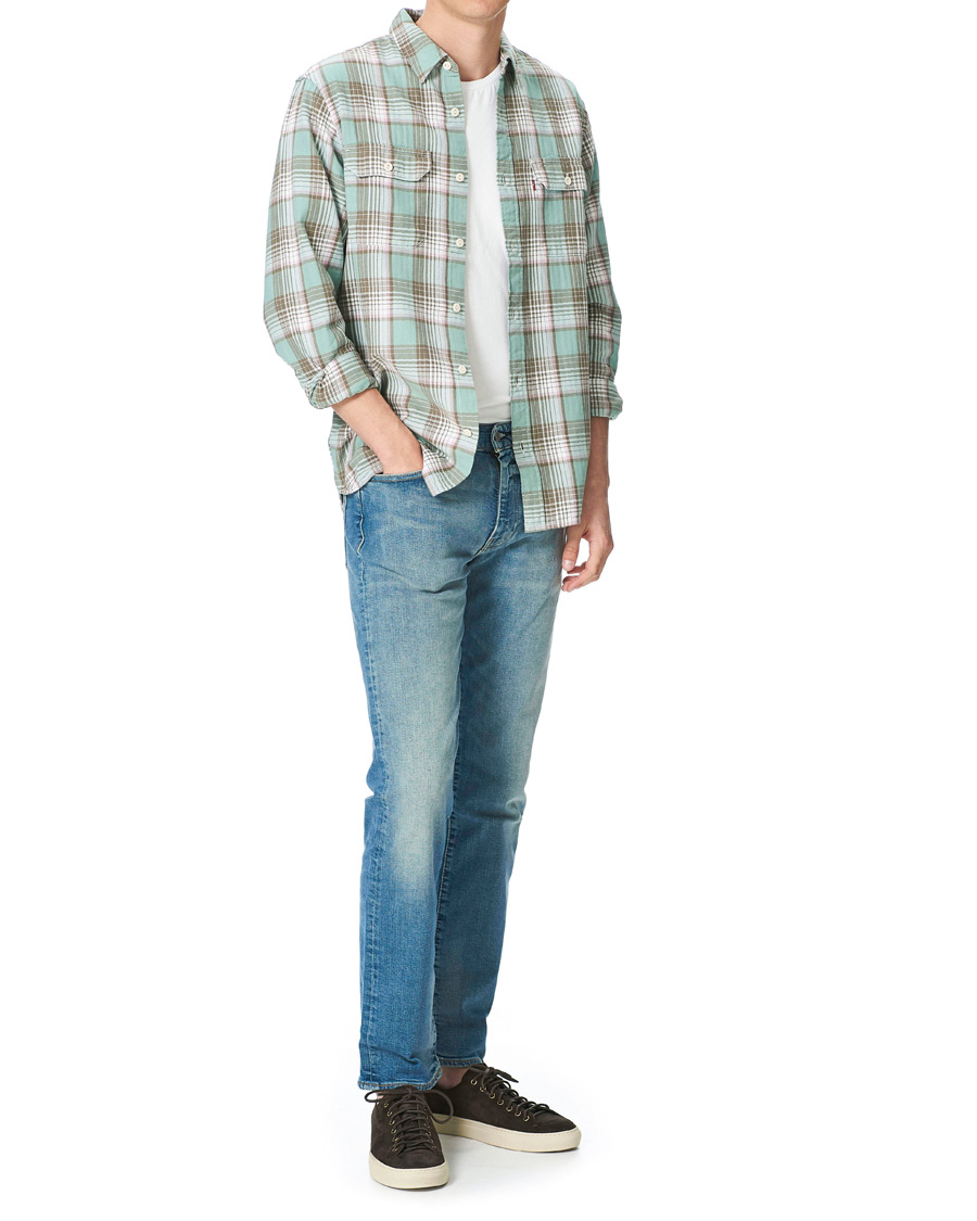 Hombres | Camisas | Levi's | Jackson Worker Shirt Blue Surf