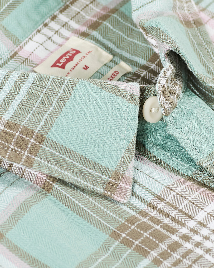 Hombres | Camisas | Levi's | Jackson Worker Shirt Blue Surf