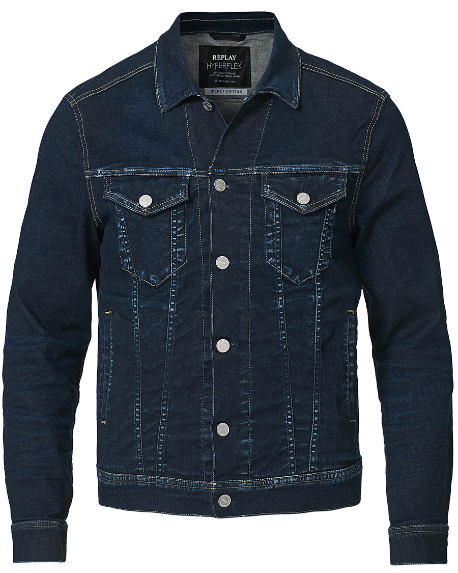 Hombres | Abrigos y chaquetas | Replay | Denim Jacket Dark Blue