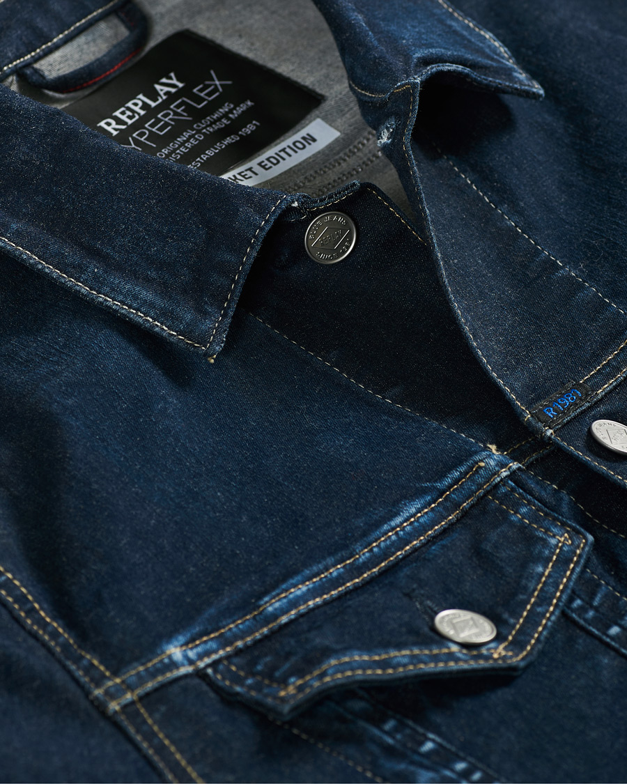 Hombres | Abrigos y chaquetas | Replay | Denim Jacket Dark Blue