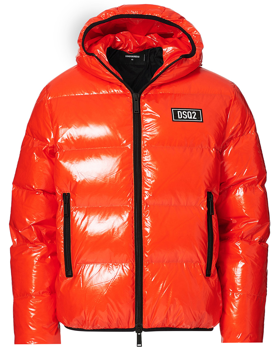 Hombres | Abrigos y chaquetas | Dsquared2 | Puffer Jacket Orange
