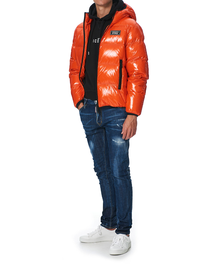 Hombres | Abrigos y chaquetas | Dsquared2 | Puffer Jacket Orange