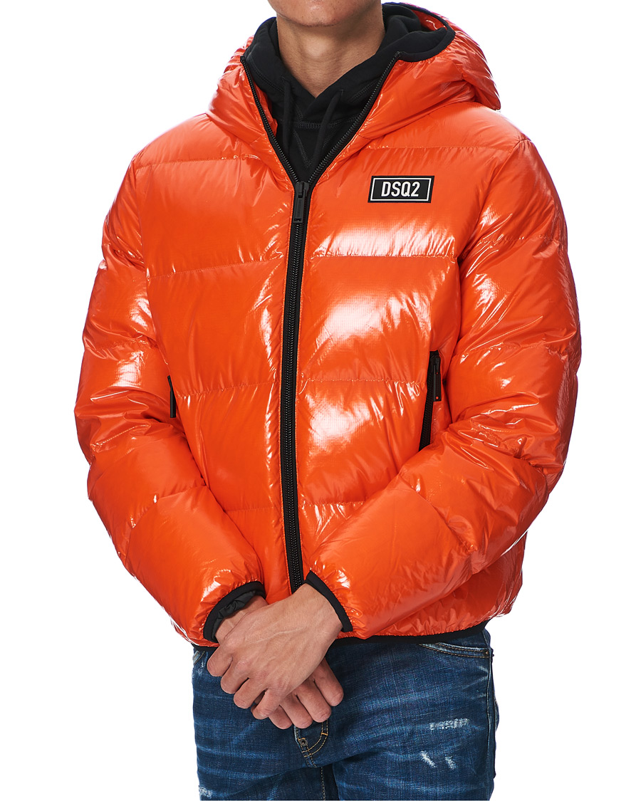 Hombres | Abrigos y chaquetas | Dsquared2 | Puffer Jacket Orange