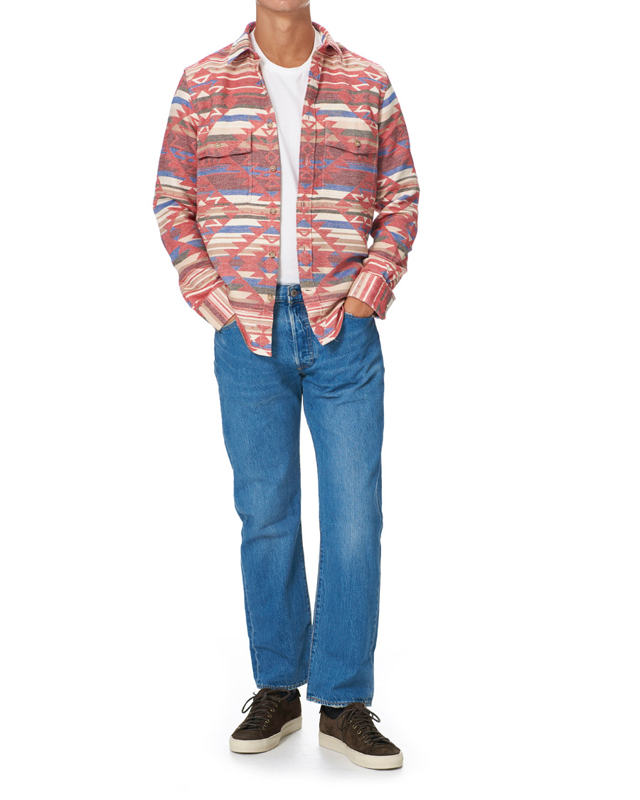 Hombres | Camisas | GANT | Regular Fit Geometric Jacquard Shirt Multi