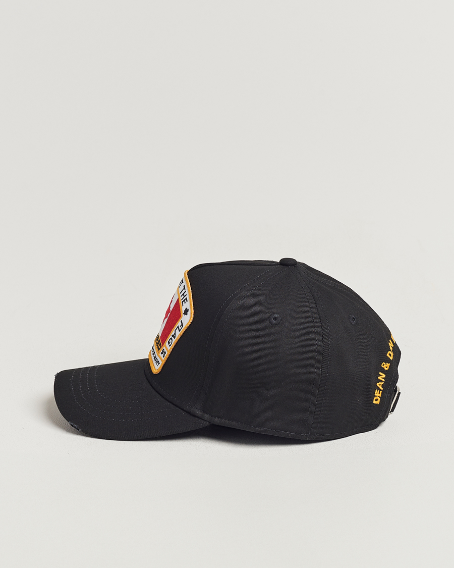 Hombres | Sombreros y gorras | Dsquared2 | Big Leaf Baseball Cap Black