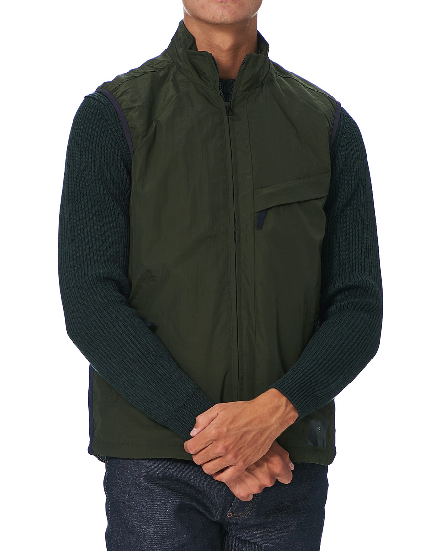 Hombres | Abrigos y chaquetas | PS Paul Smith | Nylon Gilet Olive