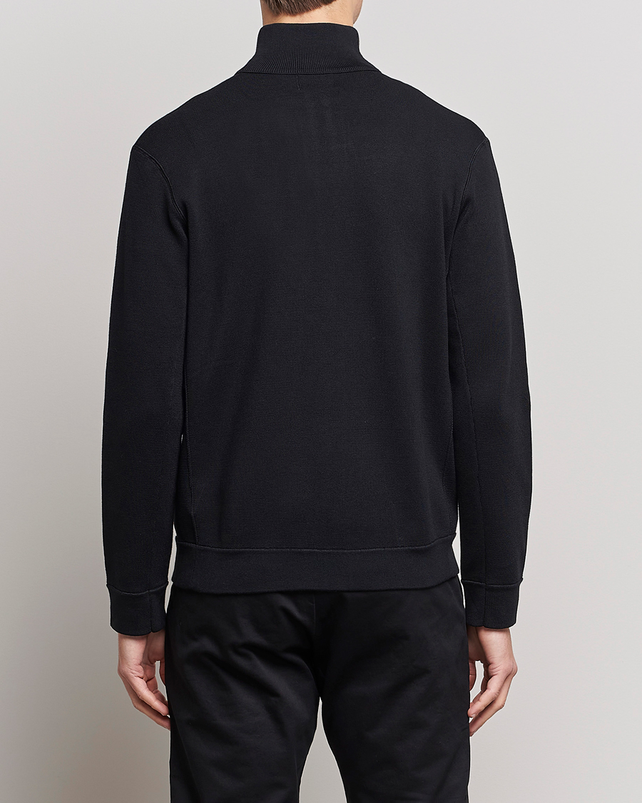 Hombres | Jerséis y prendas de punto | NN07 | Luis Knitted Full-Zip Sweater Black