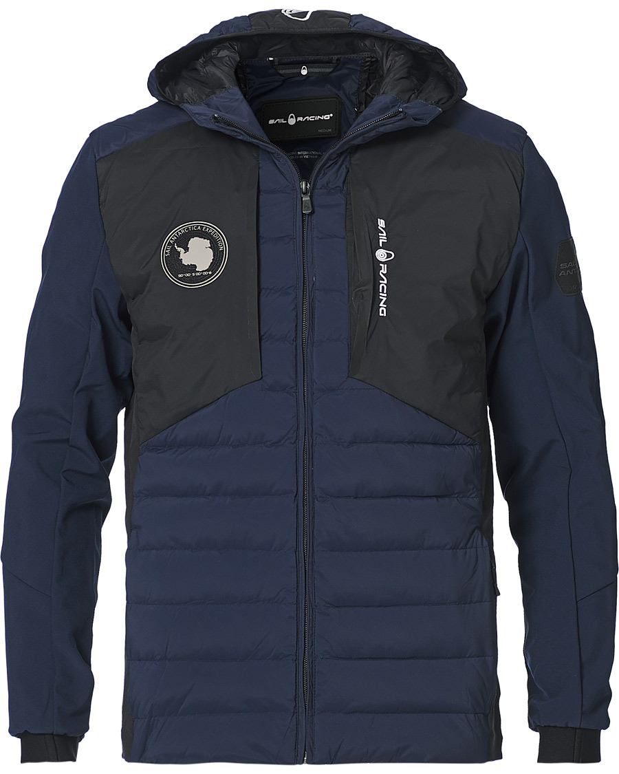 Hombres | Abrigos y chaquetas | Sail Racing | Antartica Hybrid Hooded Jacket Dark Navy