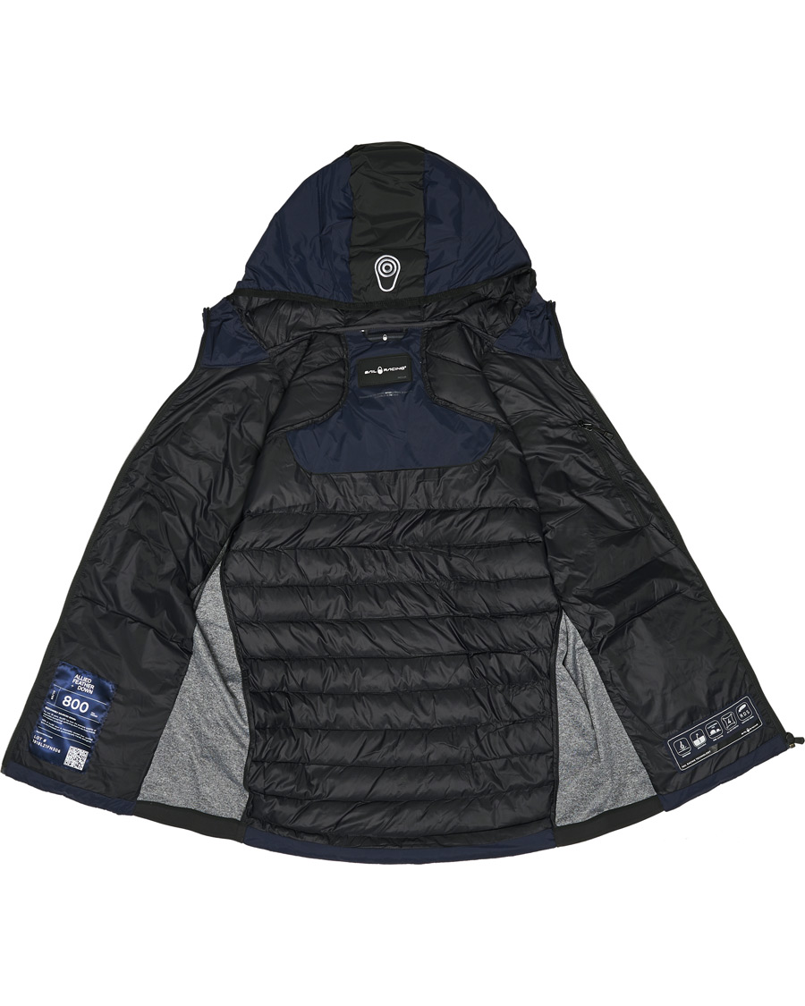 Hombres | Abrigos y chaquetas | Sail Racing | Antartica Hybrid Hooded Jacket Dark Navy