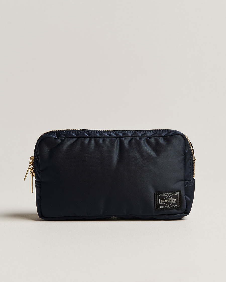 Hombres | Porter-Yoshida & Co. Tanker Pouch Iron Blue | Porter-Yoshida & Co. | Tanker Pouch Iron Blue