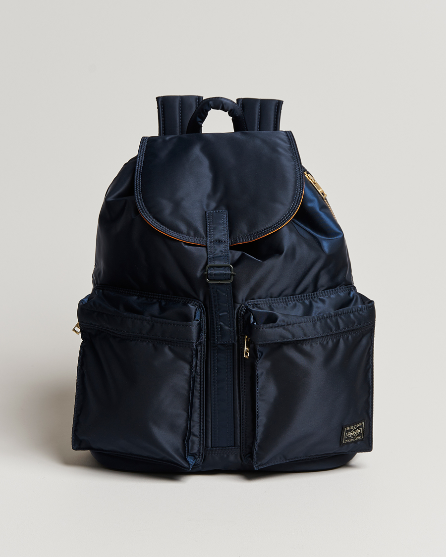 Hombres | Porter-Yoshida & Co. Tanker Rucksack Iron Blue | Porter-Yoshida & Co. | Tanker Rucksack Iron Blue