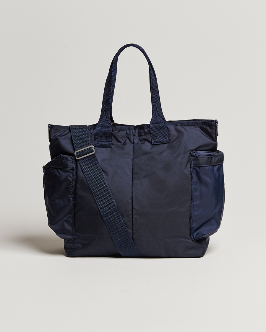 Hombres | Bolsos | Porter-Yoshida & Co. | Force 2Way Tote Bag Navy Blue
