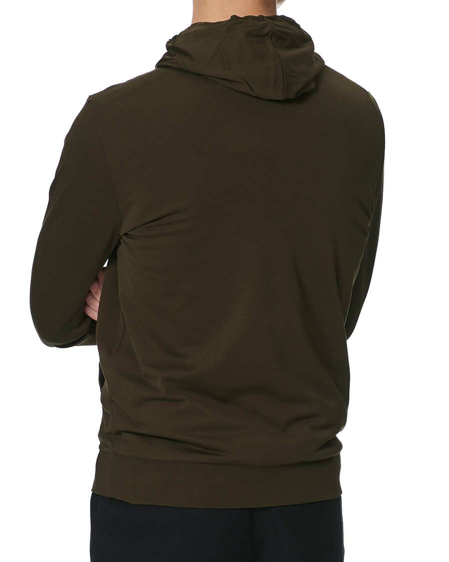 Hombres | Jerséis y prendas de punto | Ralph Lauren Purple Label | Luxury Lisle Hoodie Inverness Loden