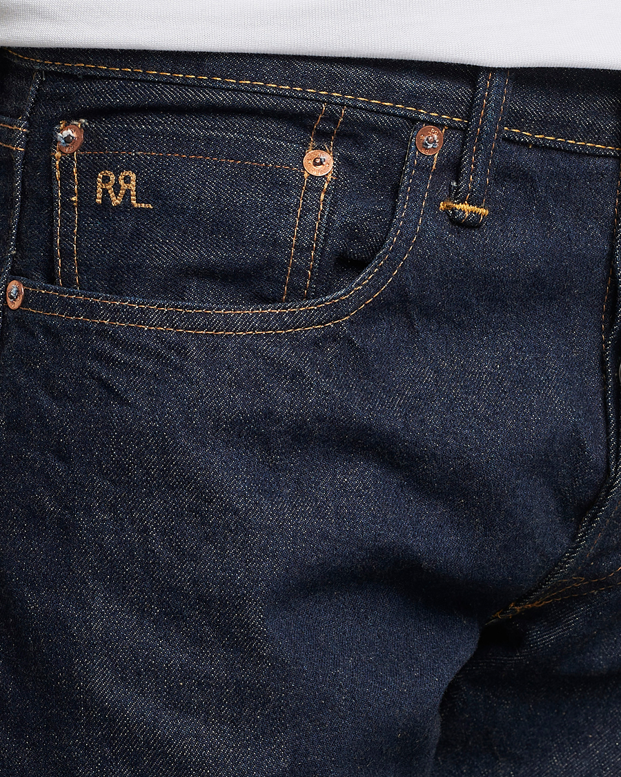 Hombres | Pantalones | RRL | Slim Fit 5-Pocket Denim Once Washed