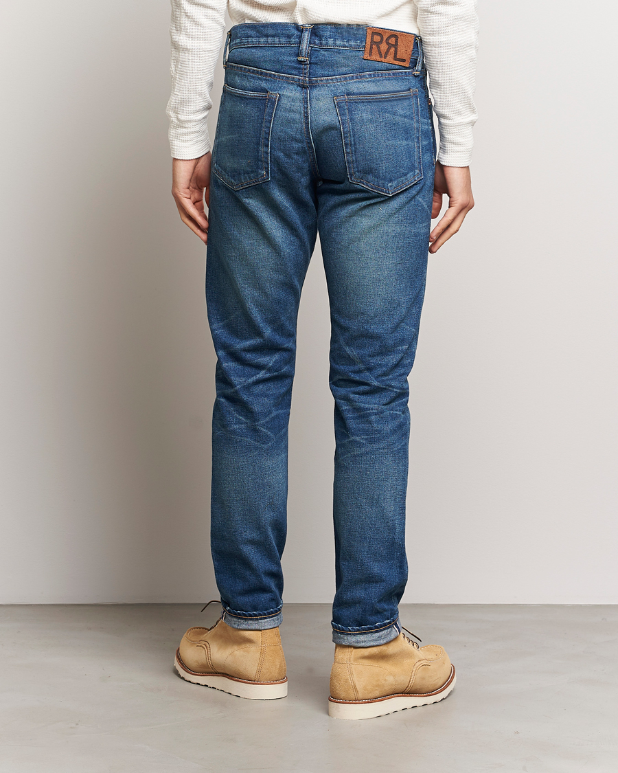 Hombres | Vaqueros | RRL | Slim Narrow 5-Pocket Denim Grandfalls Wash