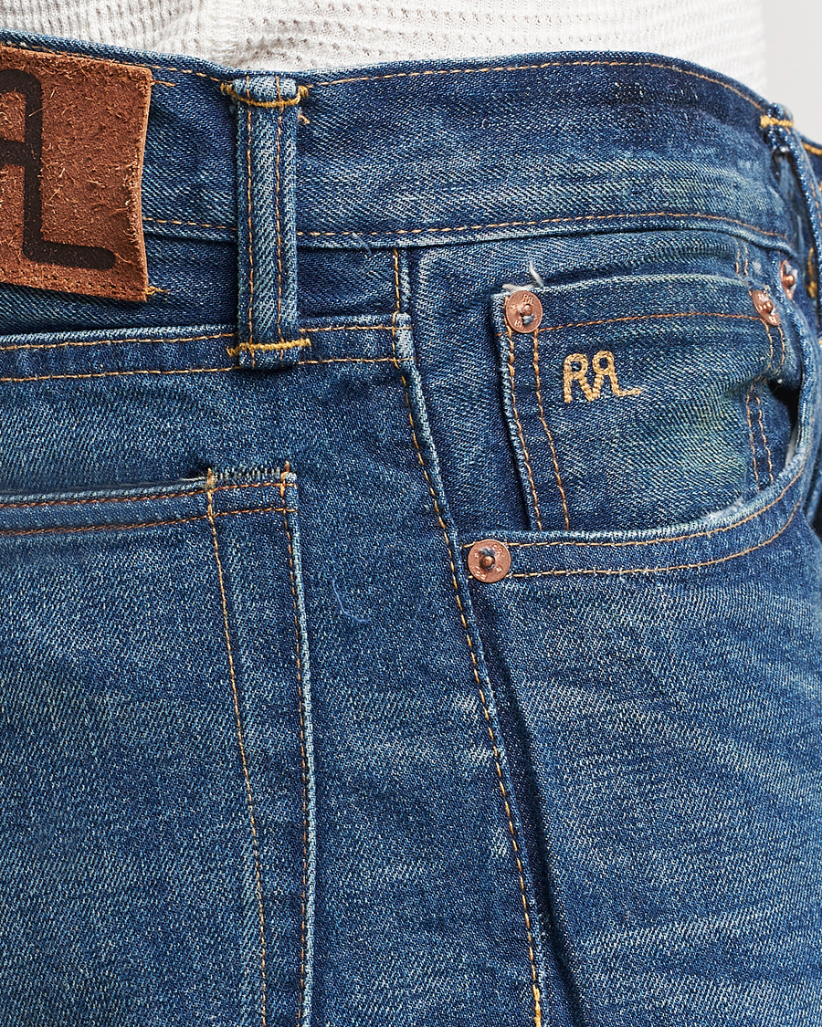 Hombres | Vaqueros | RRL | Slim Narrow 5-Pocket Denim Grandfalls Wash