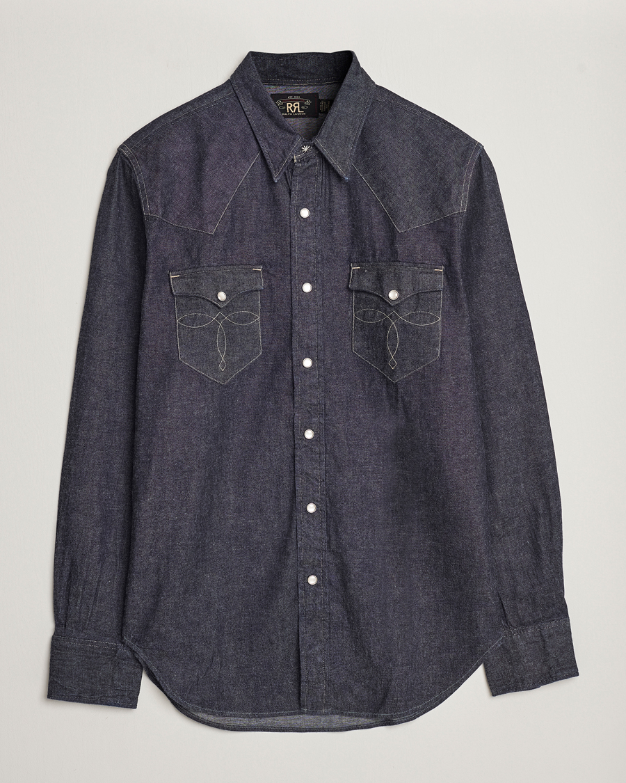 Hombres | Camisas | RRL | Buffalo Western Shirt Rinse