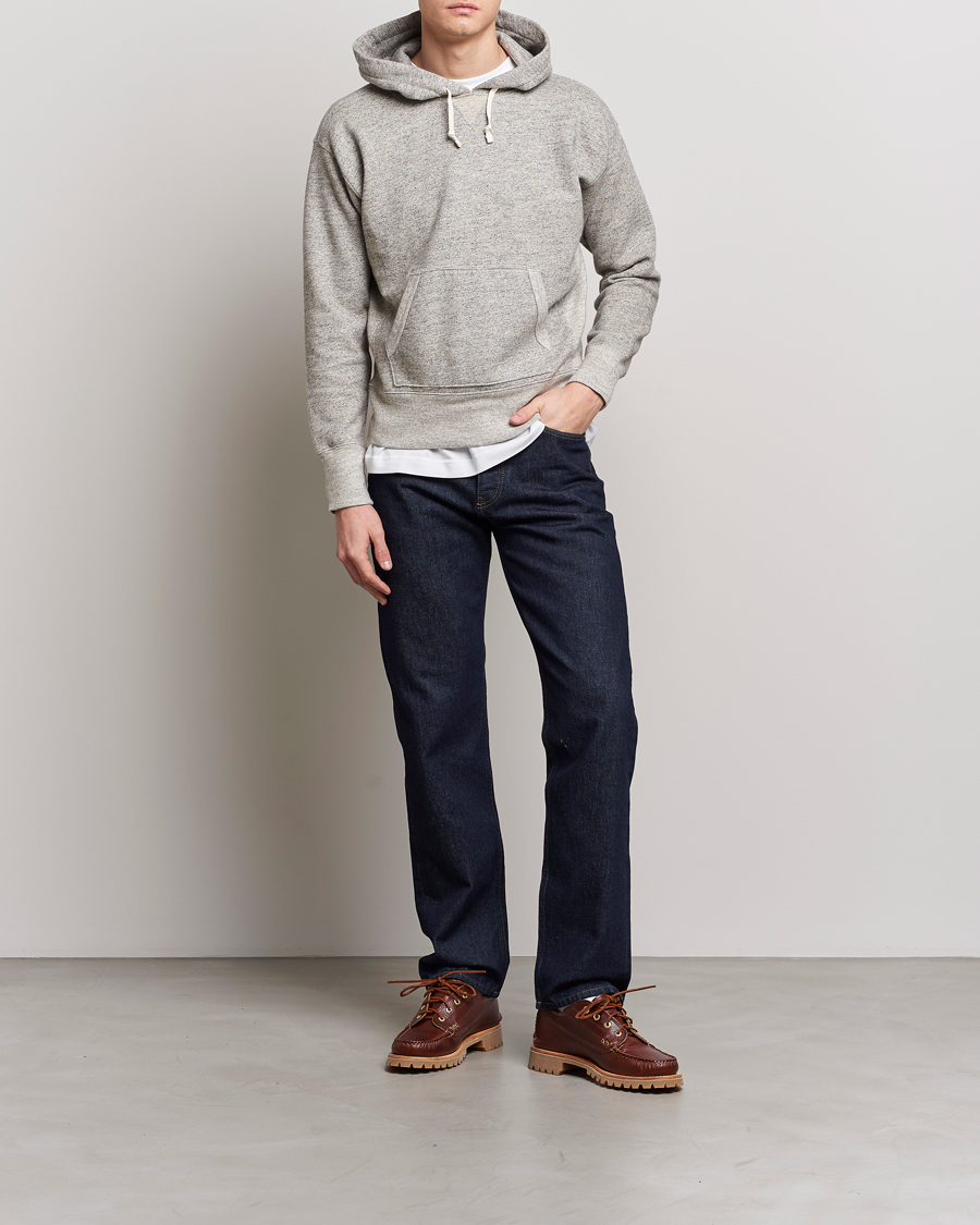 Hombres | Jerséis y prendas de punto | RRL | Hooded Pullover Athletic Grey Heather