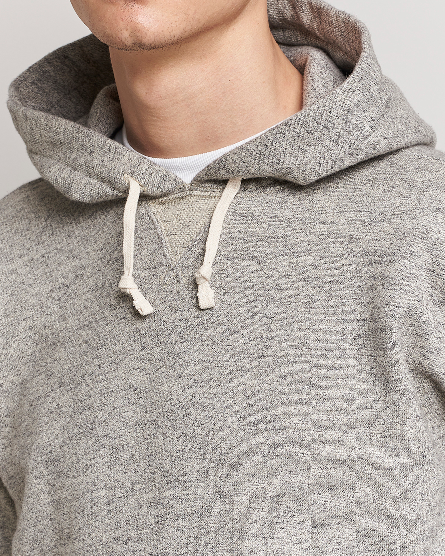 Hombres | Jerséis y prendas de punto | RRL | Hooded Pullover Athletic Grey Heather