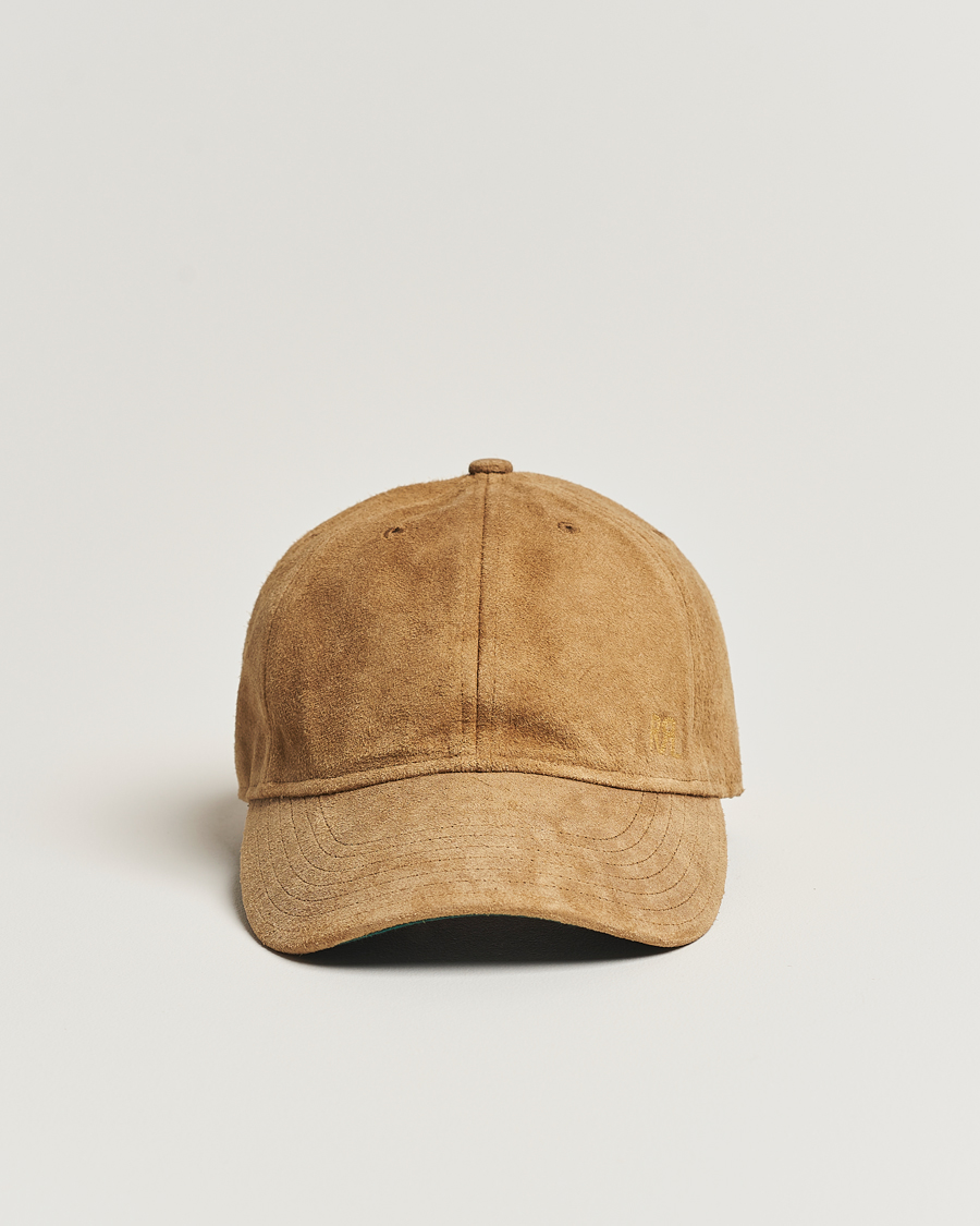 Hombres | RRL Rough Out Baseball Cap Brown | RRL | Rough Out Baseball Cap Brown