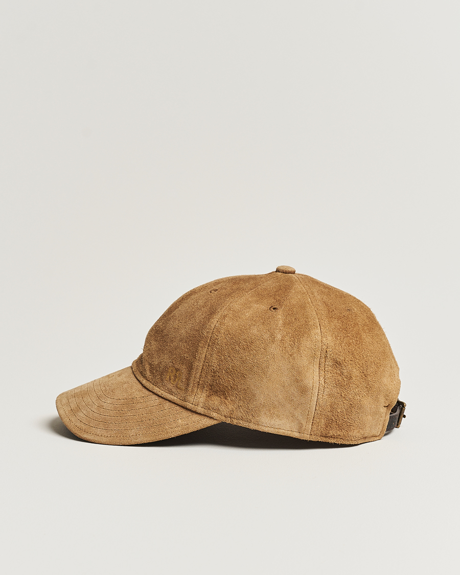 Hombres | RRL Rough Out Baseball Cap Brown | RRL | Rough Out Baseball Cap Brown