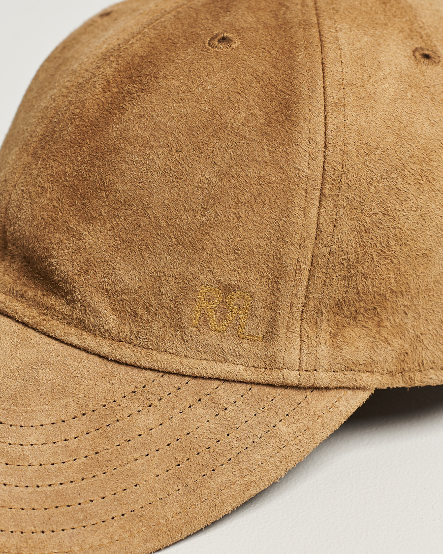 Hombres | RRL Rough Out Baseball Cap Brown | RRL | Rough Out Baseball Cap Brown