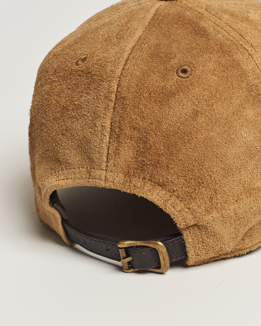 Hombres | RRL Rough Out Baseball Cap Brown | RRL | Rough Out Baseball Cap Brown