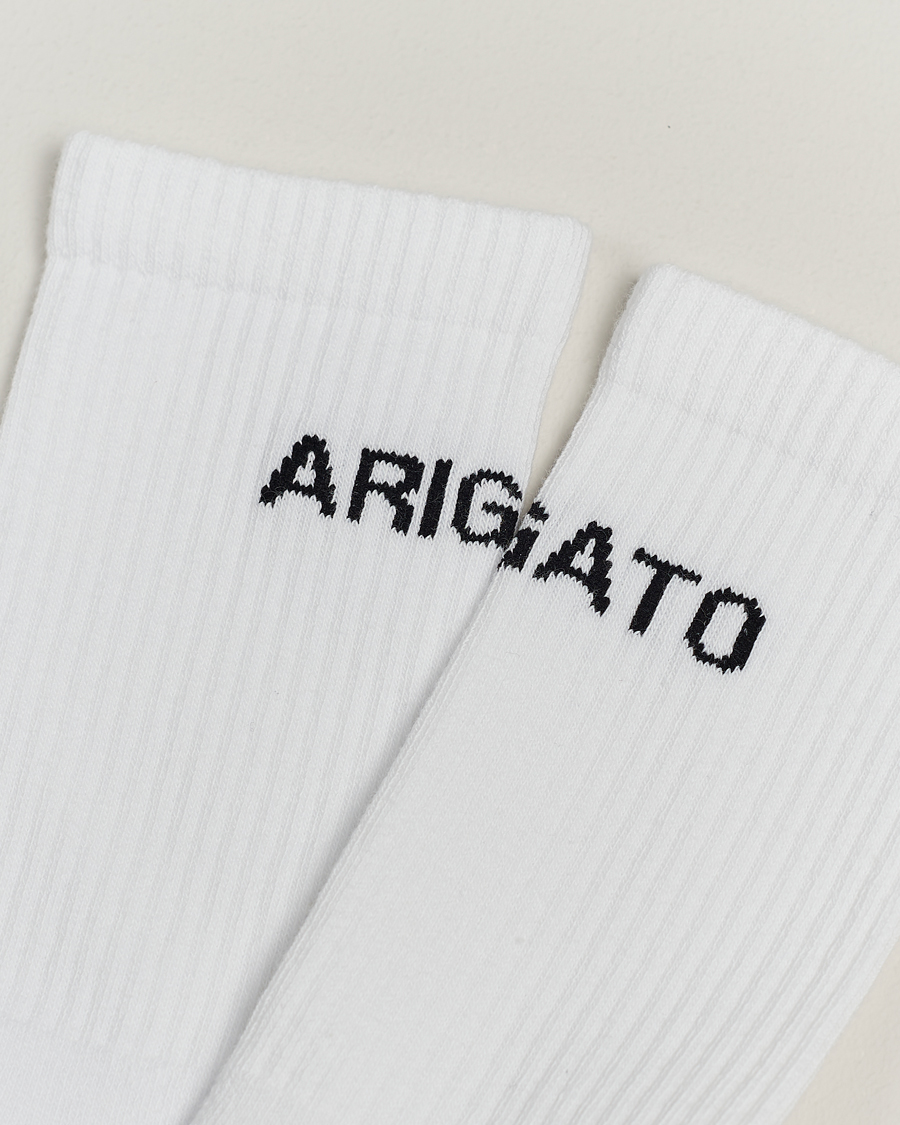 Hombres |  | Axel Arigato | Logo Tube Socks White