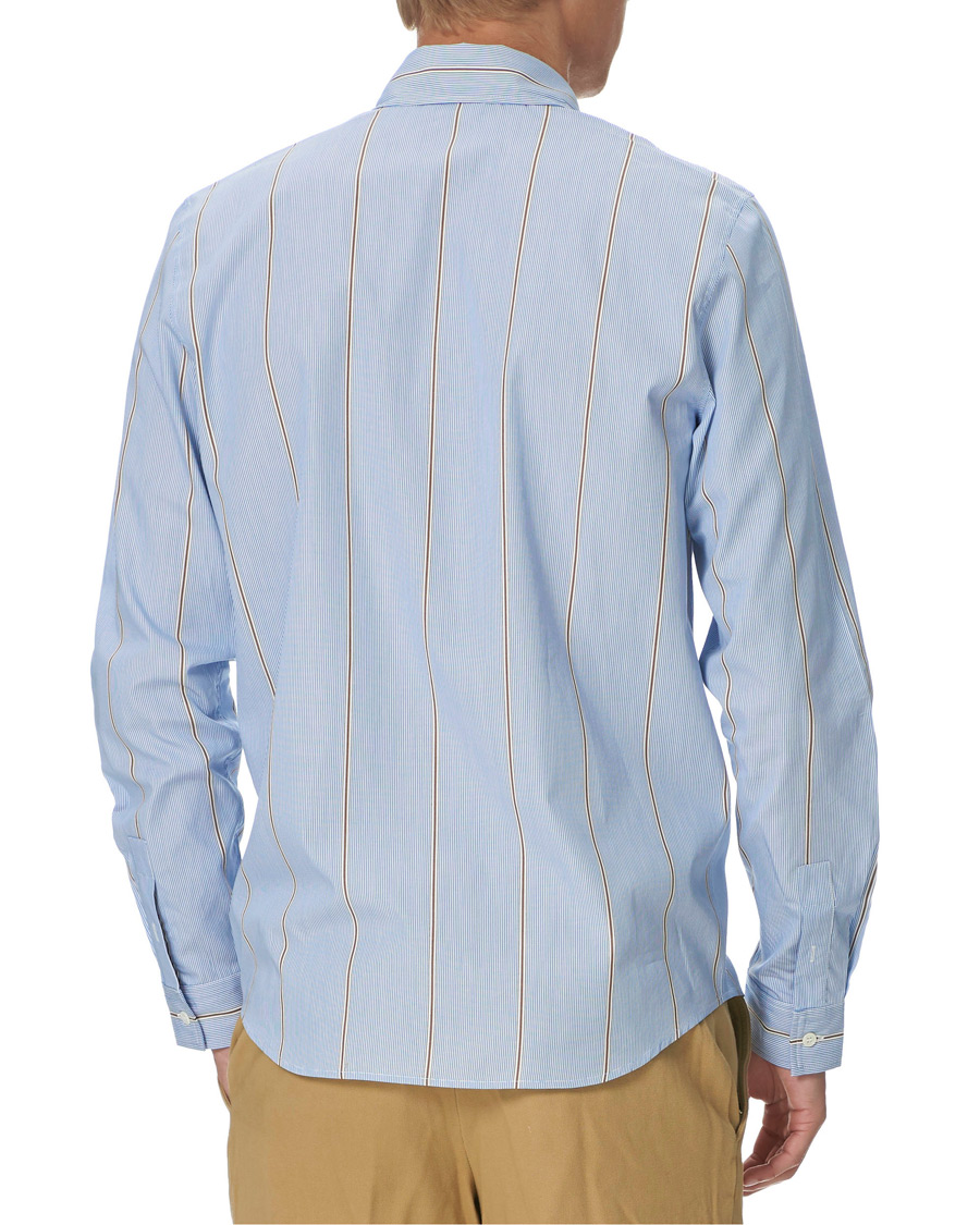 Hombres | Camisas | A.P.C. | Anthony Striped Shirt Light Blue