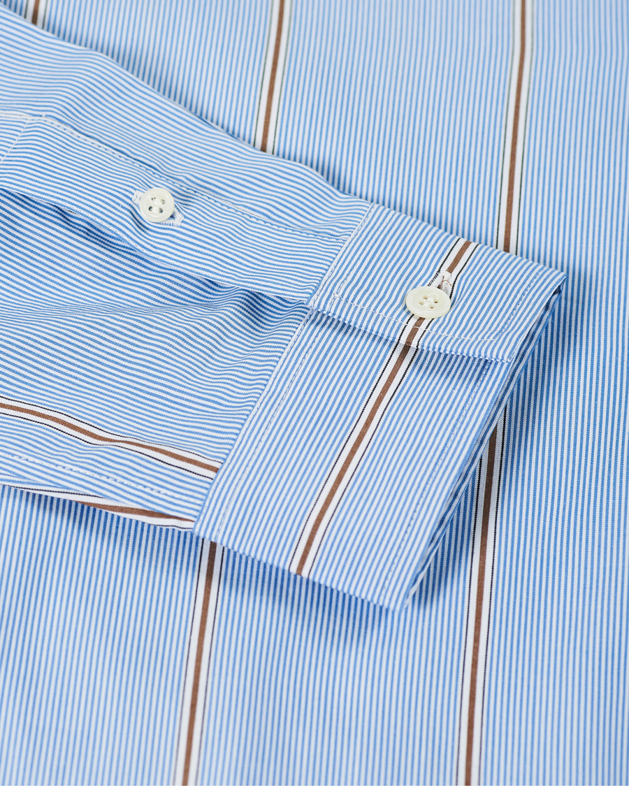 Hombres | Camisas | A.P.C. | Anthony Striped Shirt Light Blue