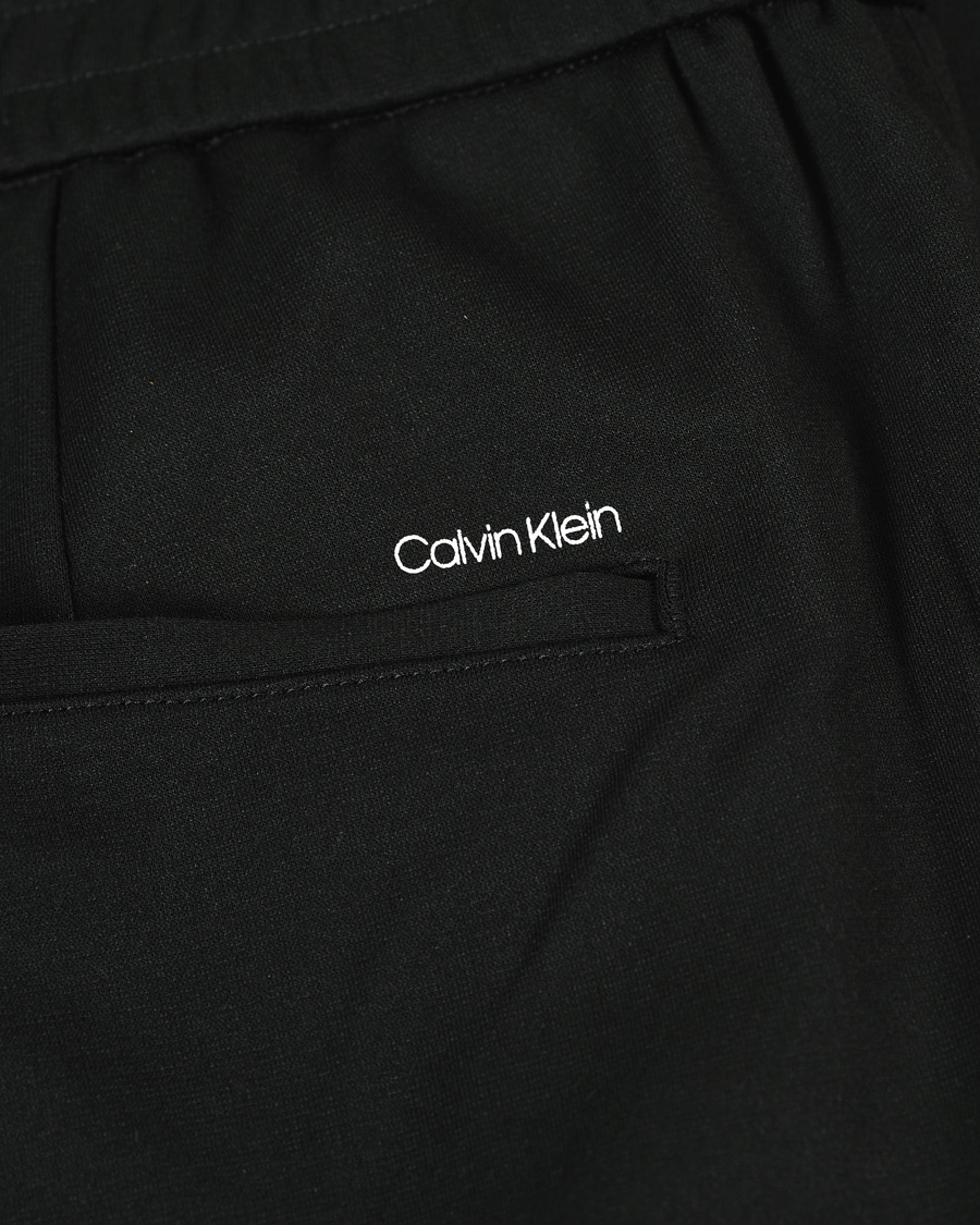 Hombres | Pantalones | Calvin Klein | Tapered Fit Jersey Hybrid Pants Black