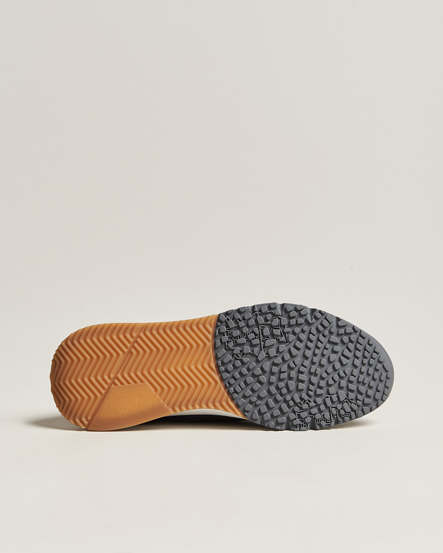 Hombres | Brunello Cucinelli Flannel Running Sneakers Dark Grey | Brunello Cucinelli | Flannel Running Sneakers Dark Grey