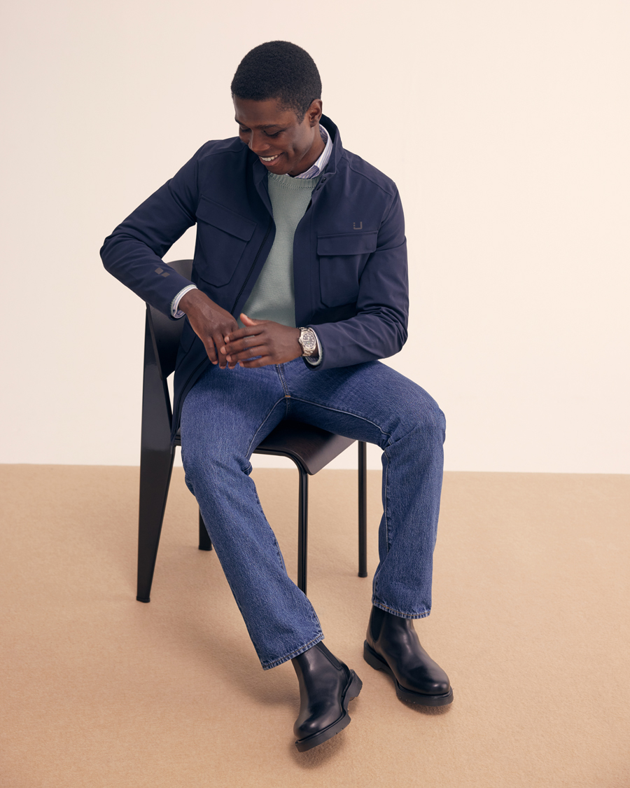 Hombres | Botas | Loake Shoemakers | Loake 1880 Mccauley Heat Sealed Chelsea Black Leather