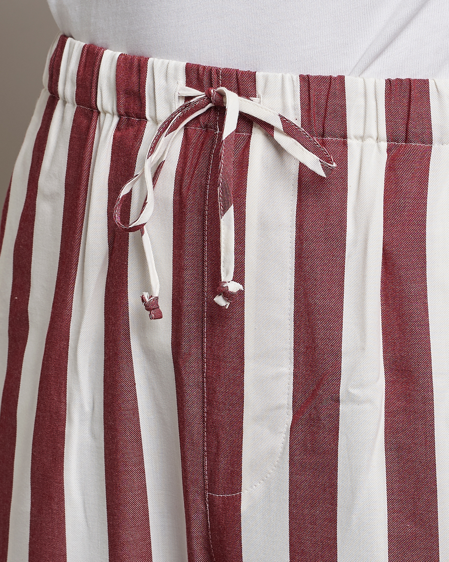 Hombres | Pijamas y batas | Nufferton | Uno Striped Pyjama Set Red/White