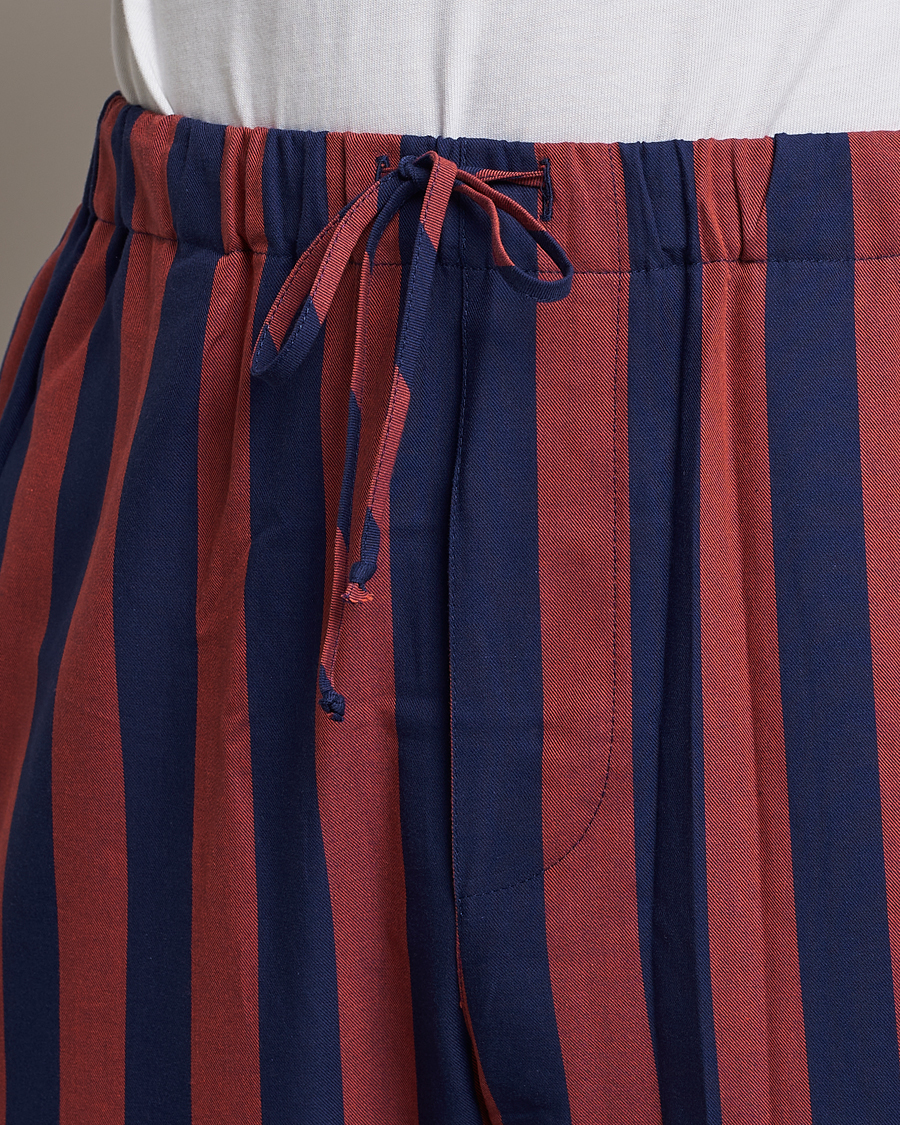 Hombres | Nufferton Uno Striped Pyjama Set Blue/Red | Nufferton | Uno Striped Pyjama Set Blue/Red