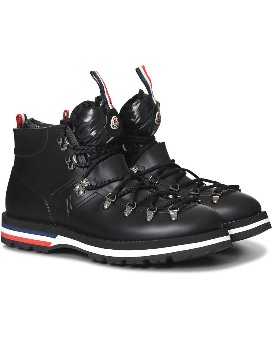 Hombres | Moncler Henoc Rain Boots Black | Moncler | Henoc Rain Boots Black