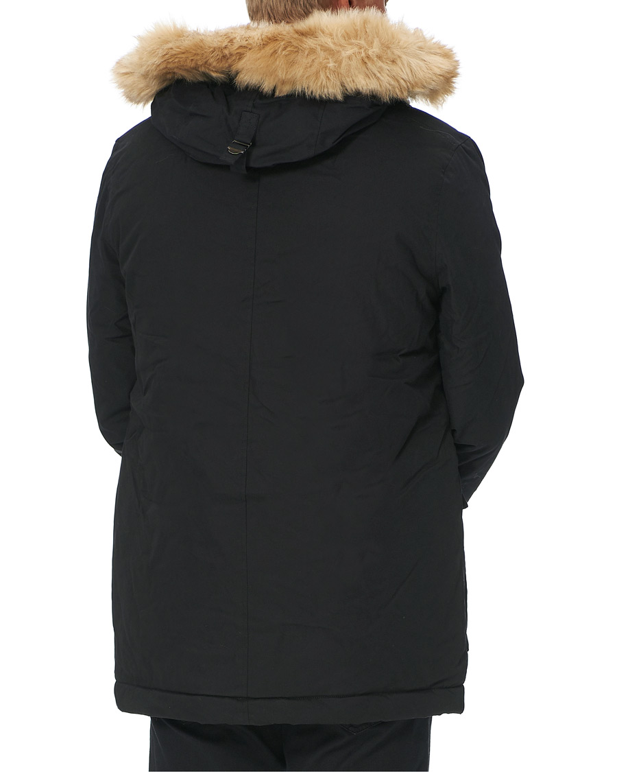 Hombres | Abrigos y chaquetas | Lyle & Scott | Winter Weight Micro Fleece Parka Black