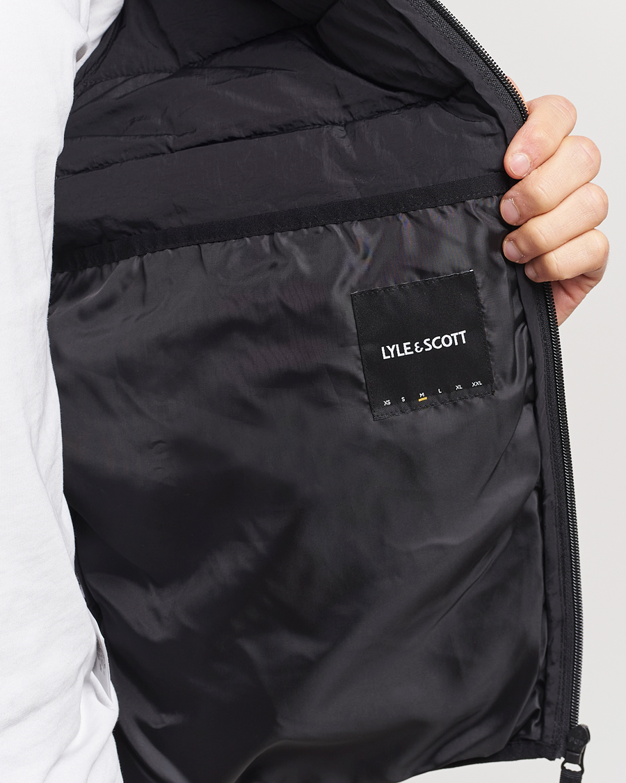 Hombres | Abrigos y chaquetas | Lyle & Scott | Lightweight Puffer Jacket Jet Black