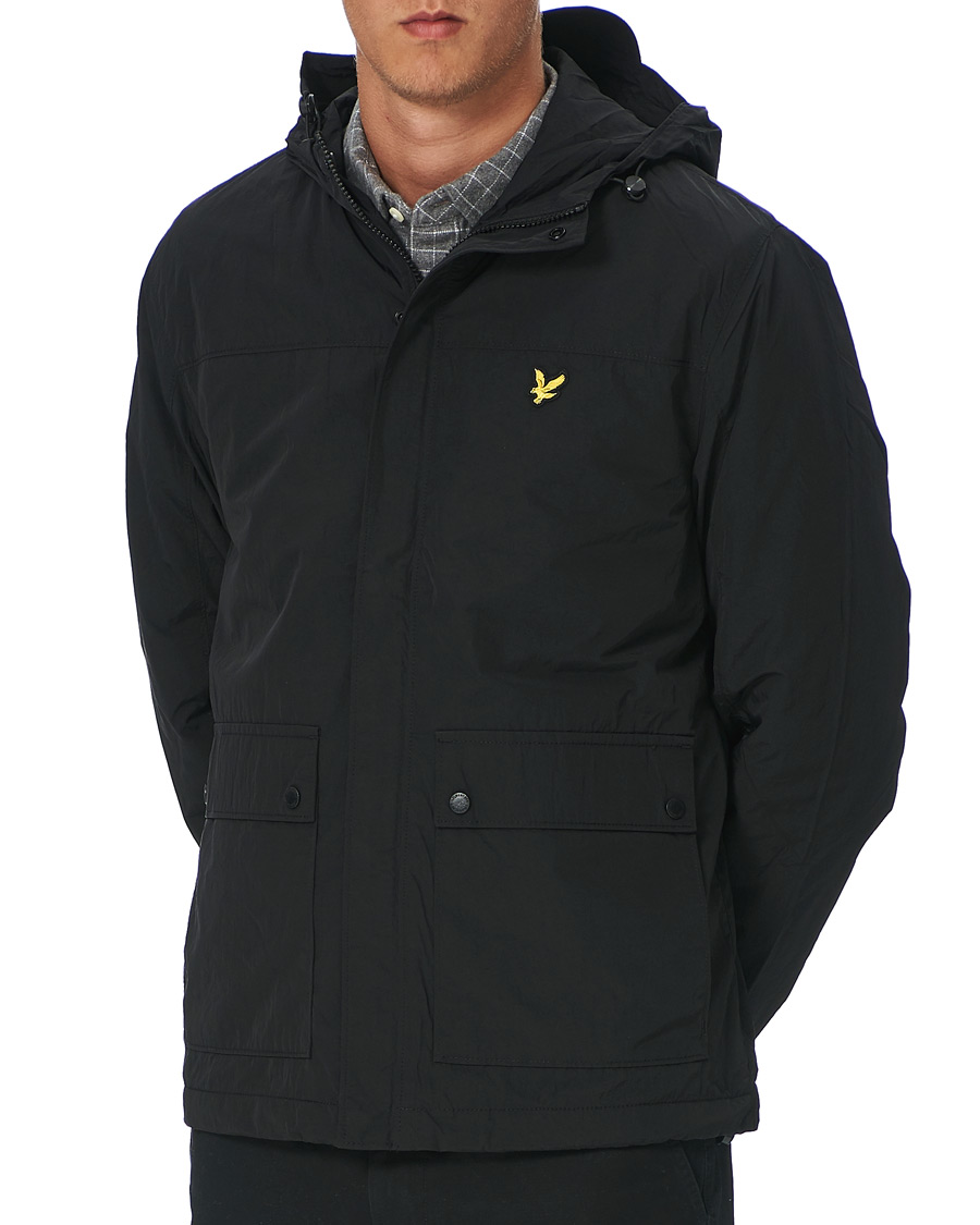 Hombres | Abrigos y chaquetas | Lyle & Scott | Hooded Pocket Jacket Black