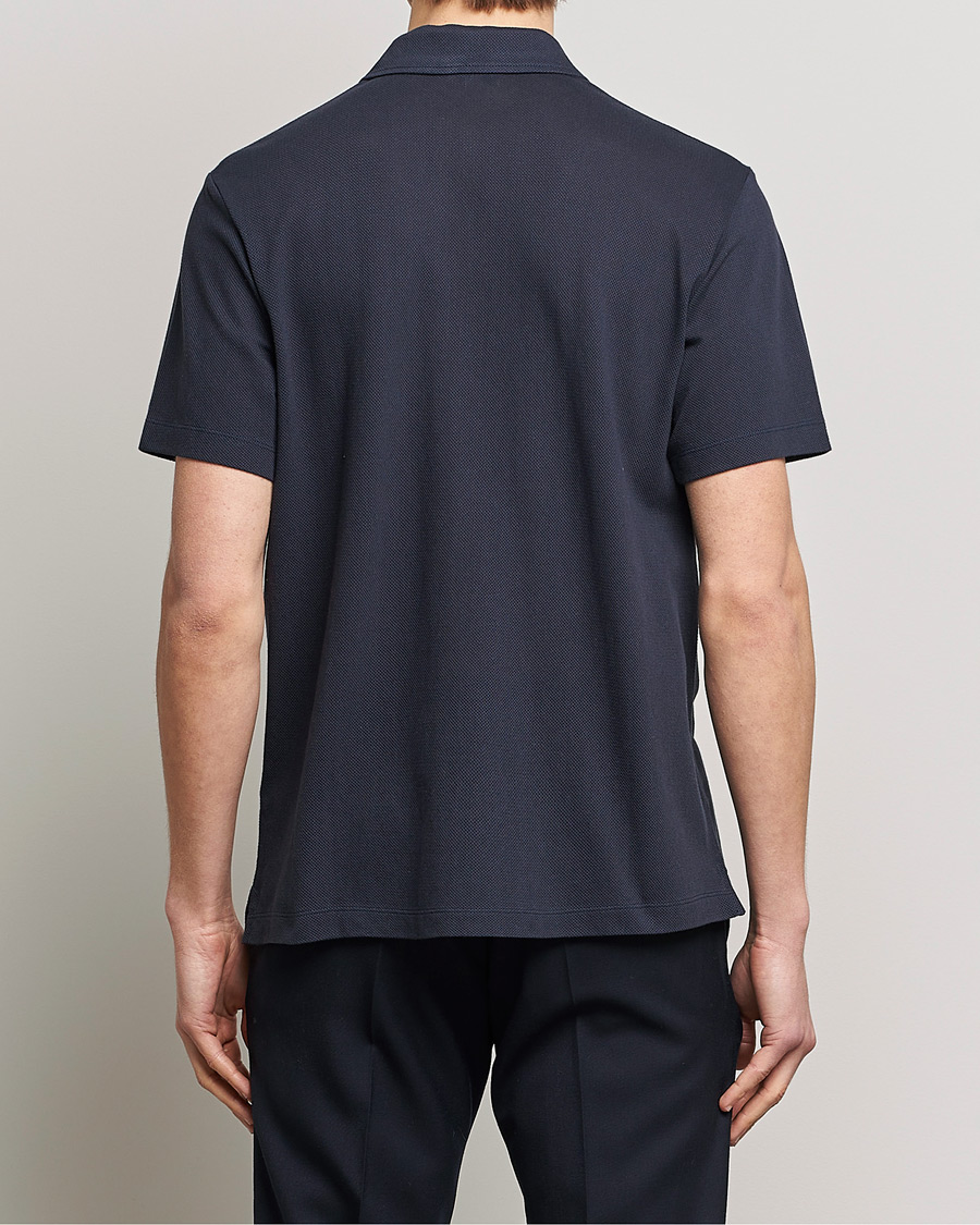 Hombres | Camisas | Sunspel | Riviera Resort Shirt Navy