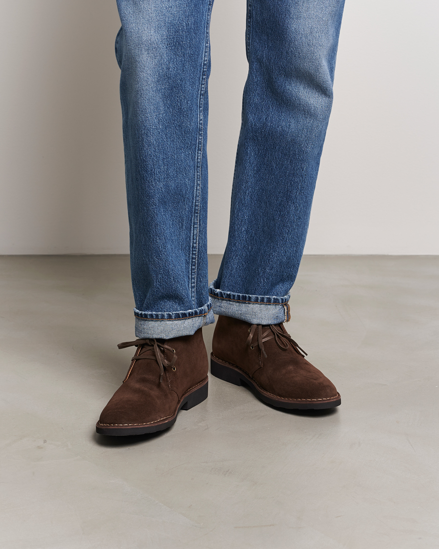 Hombres | Polo Ralph Lauren Talan Chukka Boot Chocolate Brown | Polo Ralph Lauren | Talan Chukka Boot Chocolate Brown