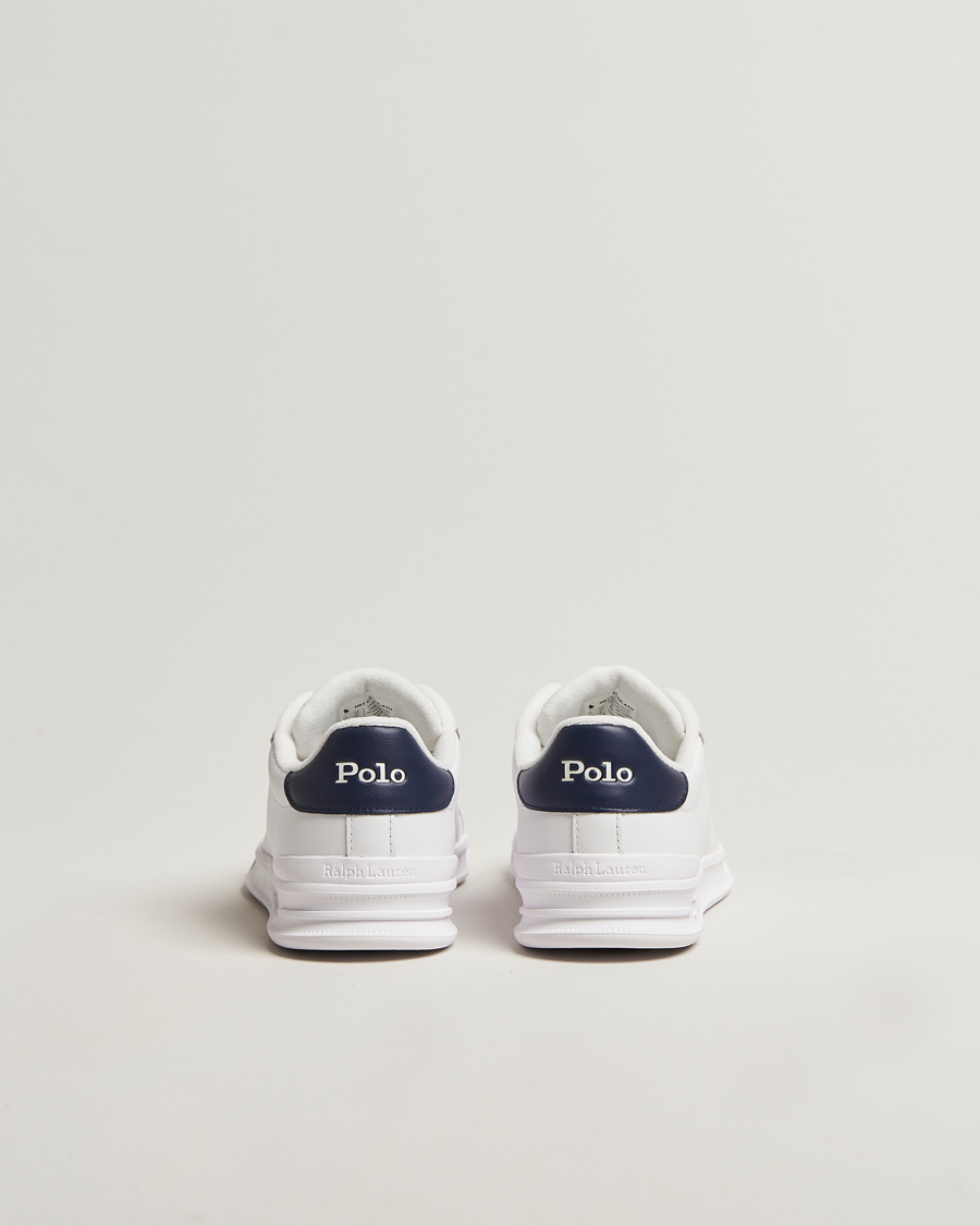 Hombres | Zapatillas | Polo Ralph Lauren | Heritage Court Sneakers White/Newport Navy