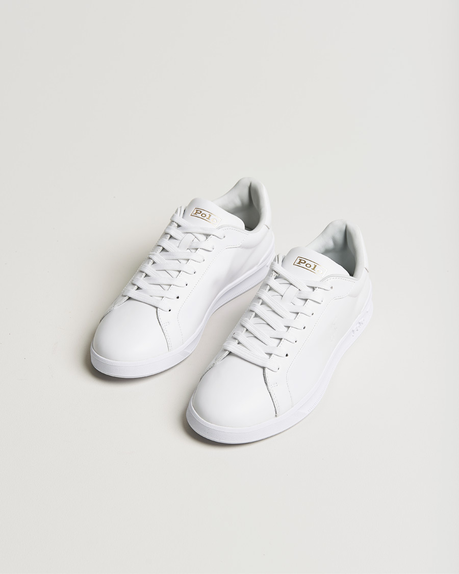 Hombres |  | Polo Ralph Lauren | Heritage Court Premium Sneaker White