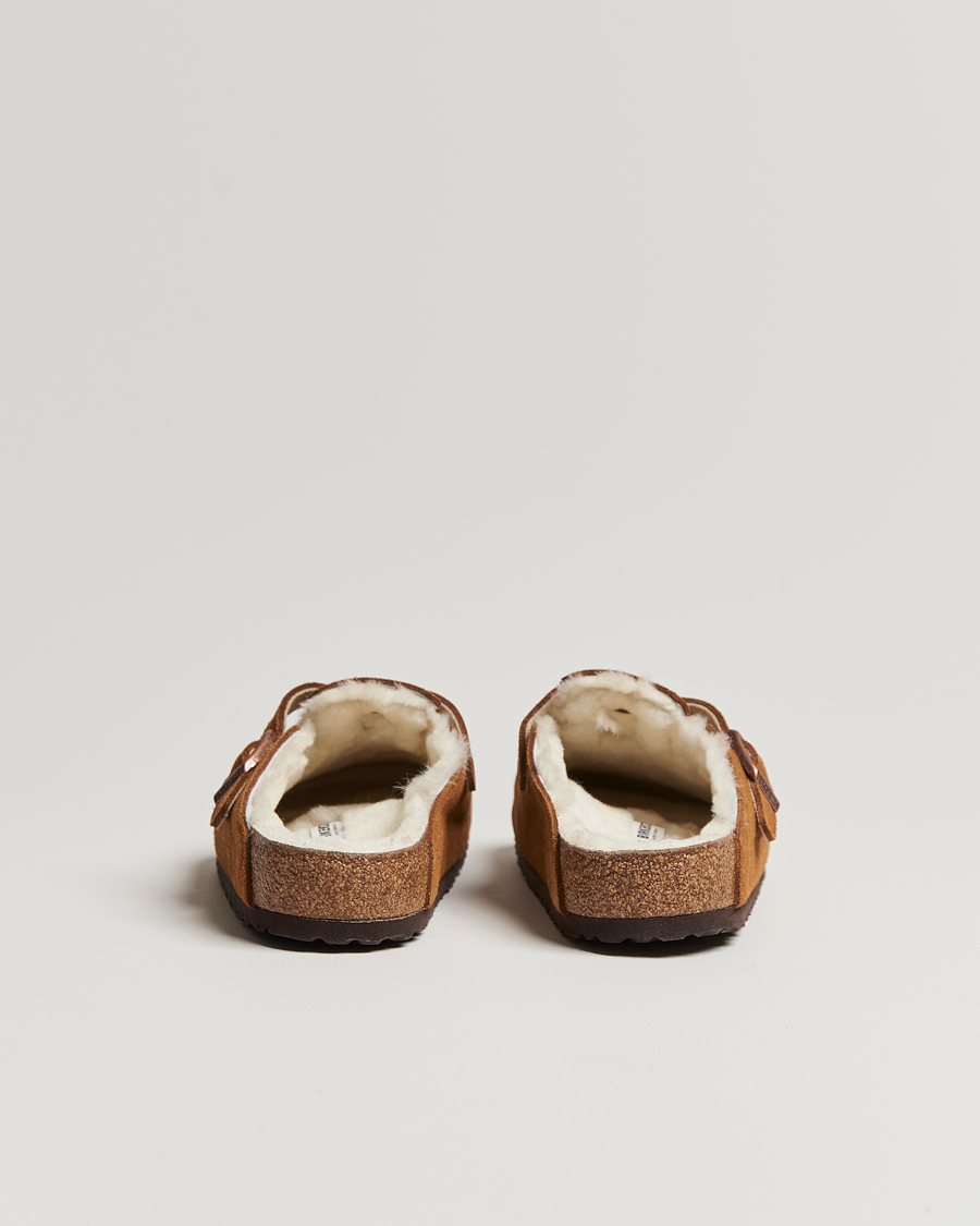 Hombres | BIRKENSTOCK Boston Shearling Mink Suede | BIRKENSTOCK | Boston Shearling Mink Suede