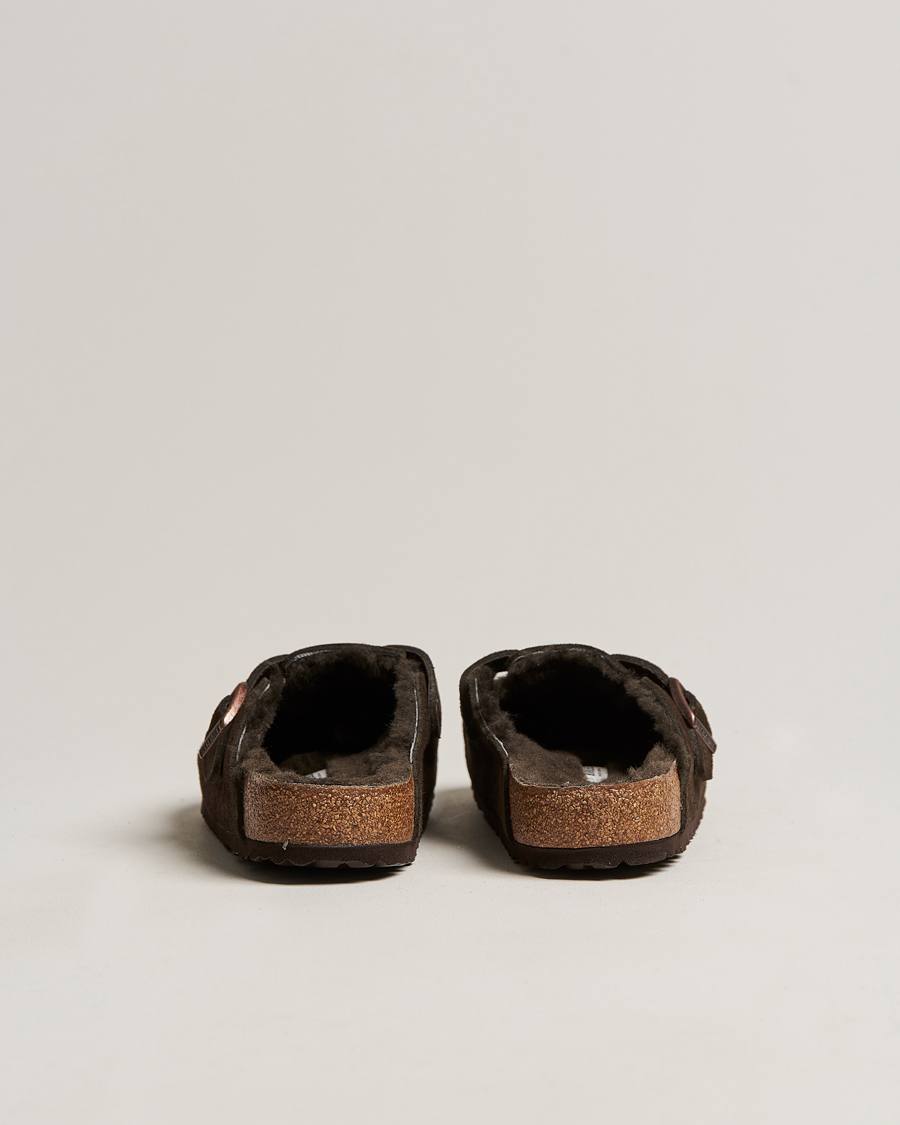 Hombres | BIRKENSTOCK Boston Shearling Mocca Suede 40 | BIRKENSTOCK | Boston Shearling Mocca Suede 40
