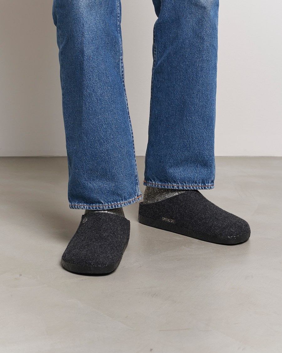 Hombres | Sandalias y chanclas | BIRKENSTOCK | Zermatt Wool Felt Anthracite