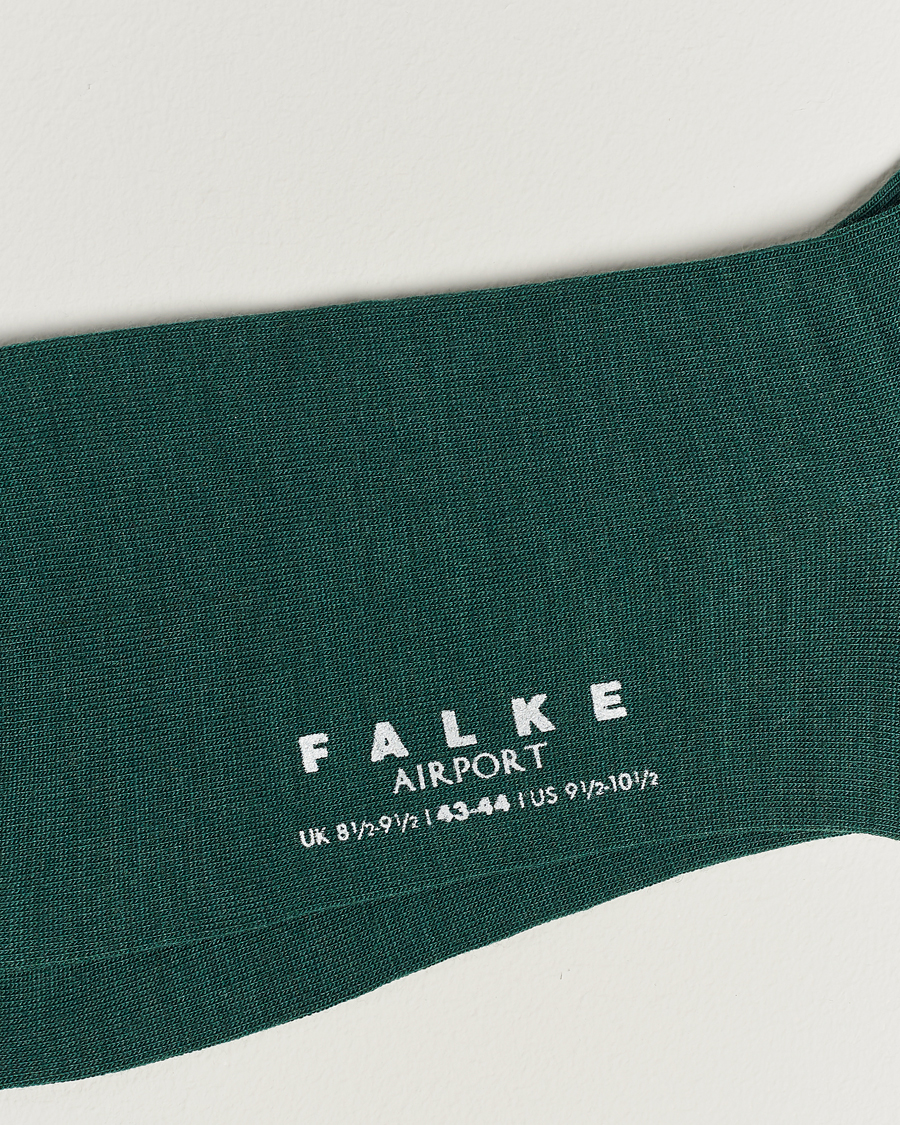 Hombres | Formal Wear | Falke | Airport Socks Hunter Green